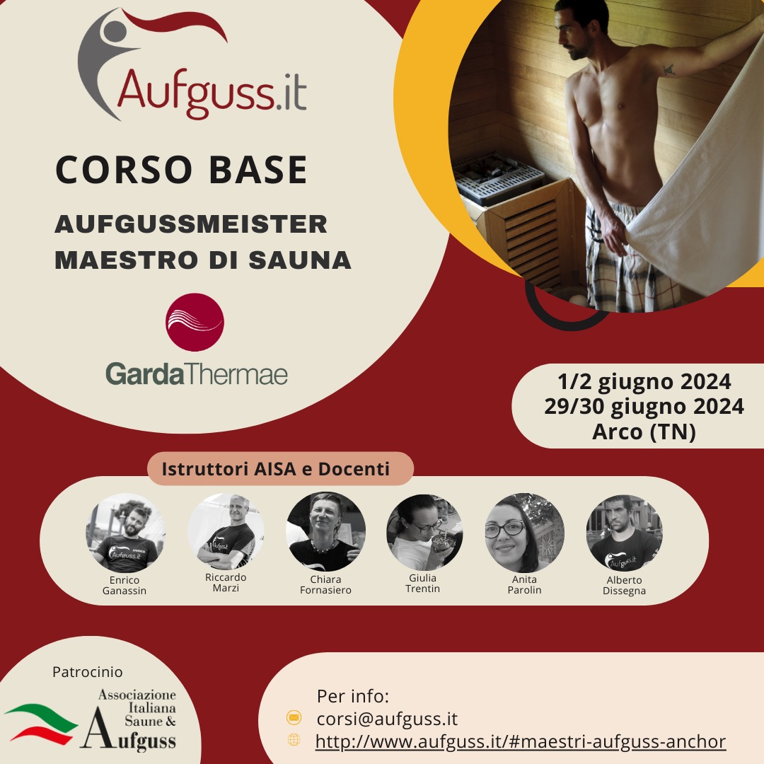 Corso Base Aufgussmeister – Aufguss.it